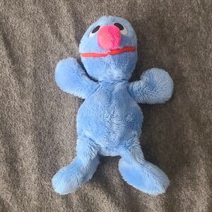 Vintage Hasbro Softies Sesame Street Grover Stuffed Plush Toy 13”